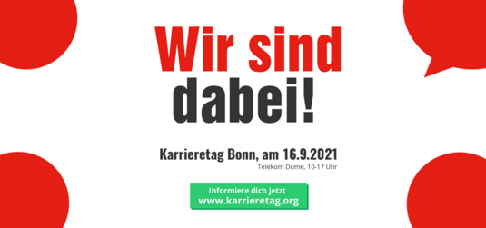 Karrieretag 2021 in Bonn – FSP GmbH ist dabei!
