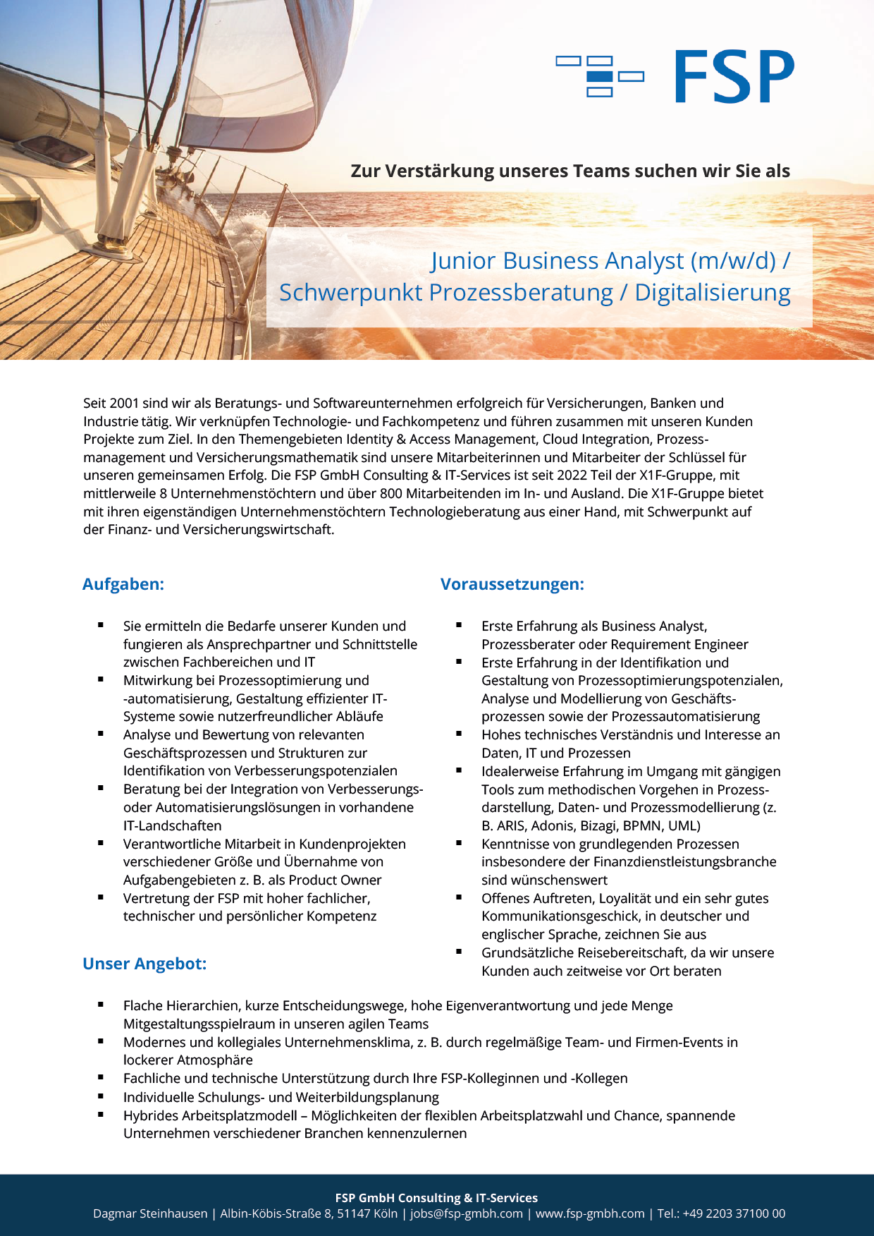 Young Professionals Allgemein (m/w/d)