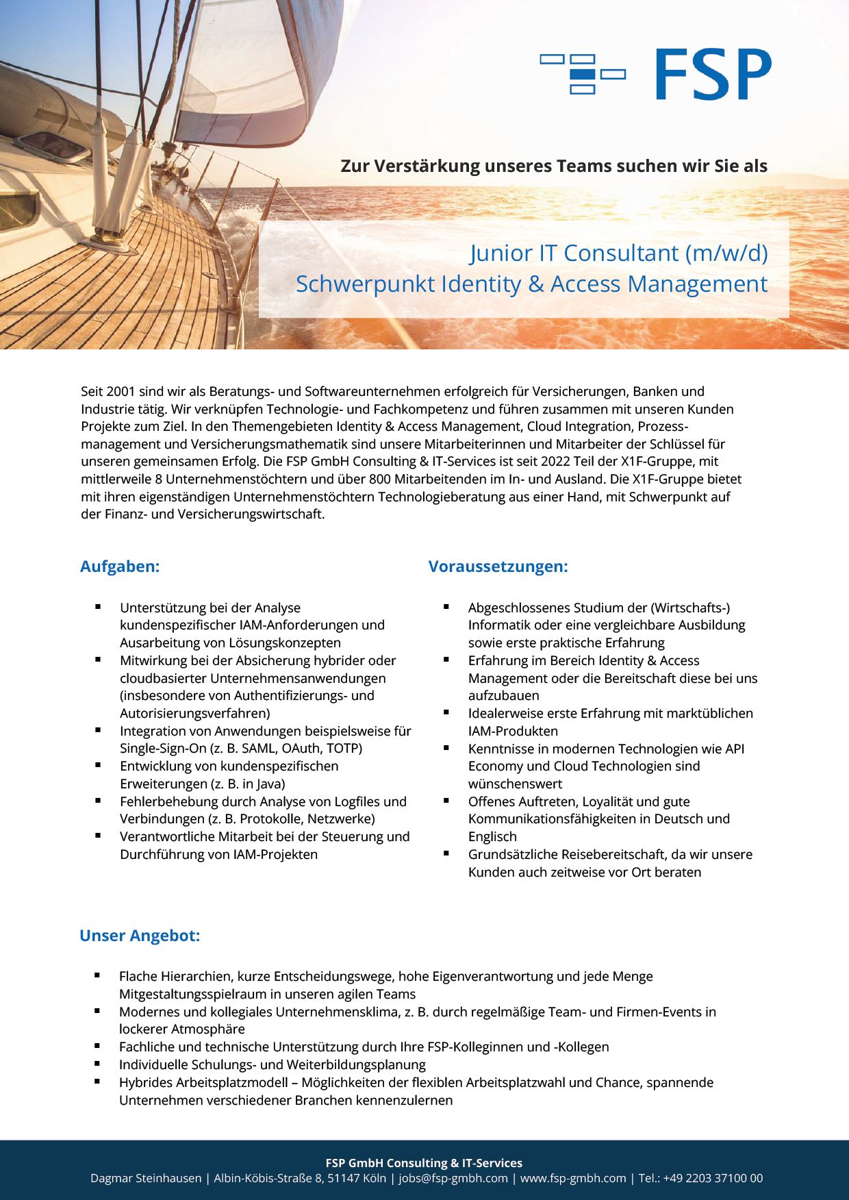 Young Professionals Allgemein (m/w/d)