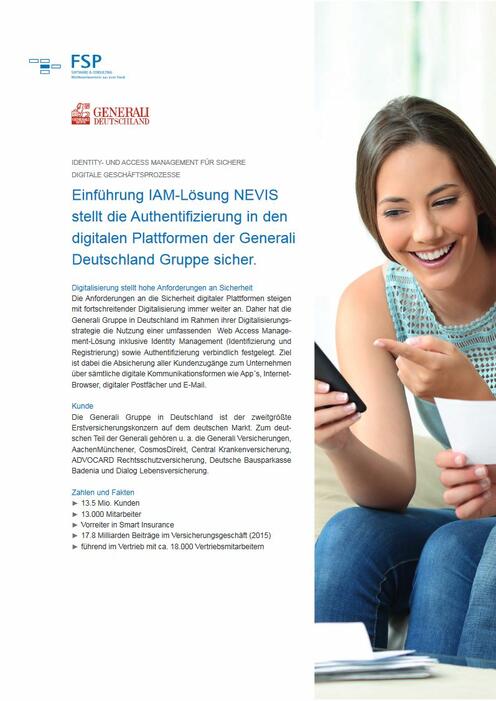 Referenz Generali Deutschland